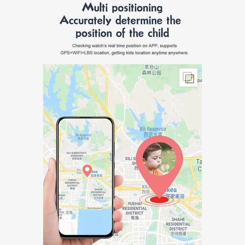 D36 4G Kids Smart Watch SIM Card GPS Video Call SOS Location - 图1