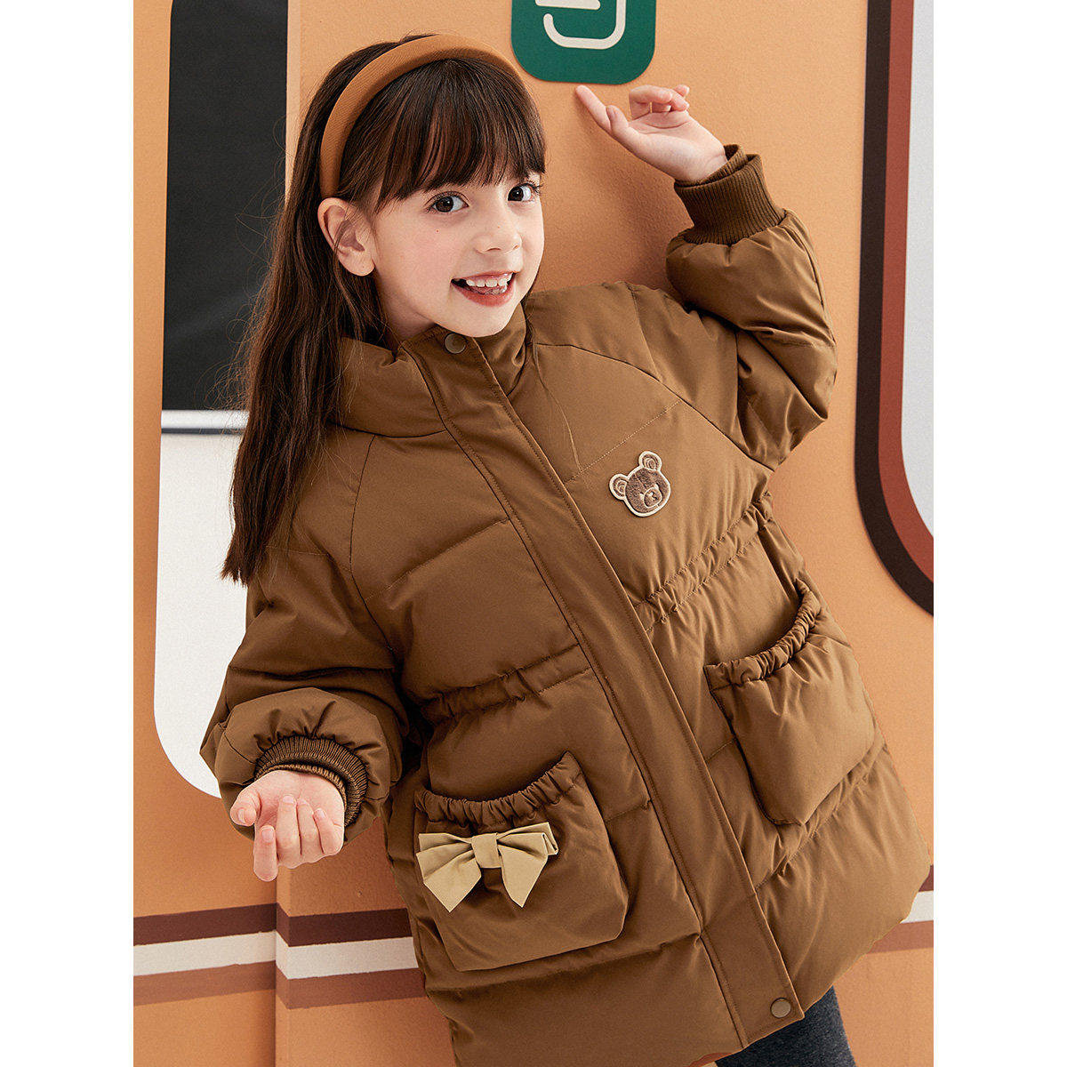 【太阳系列】minipeace太平鸟羽绒服 minipeaceoutlets店羽绒服