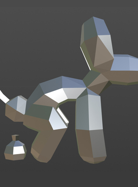 气球狗摆件开业店铺收银台家居个性搞笑创意装饰时尚乔迁新居礼品