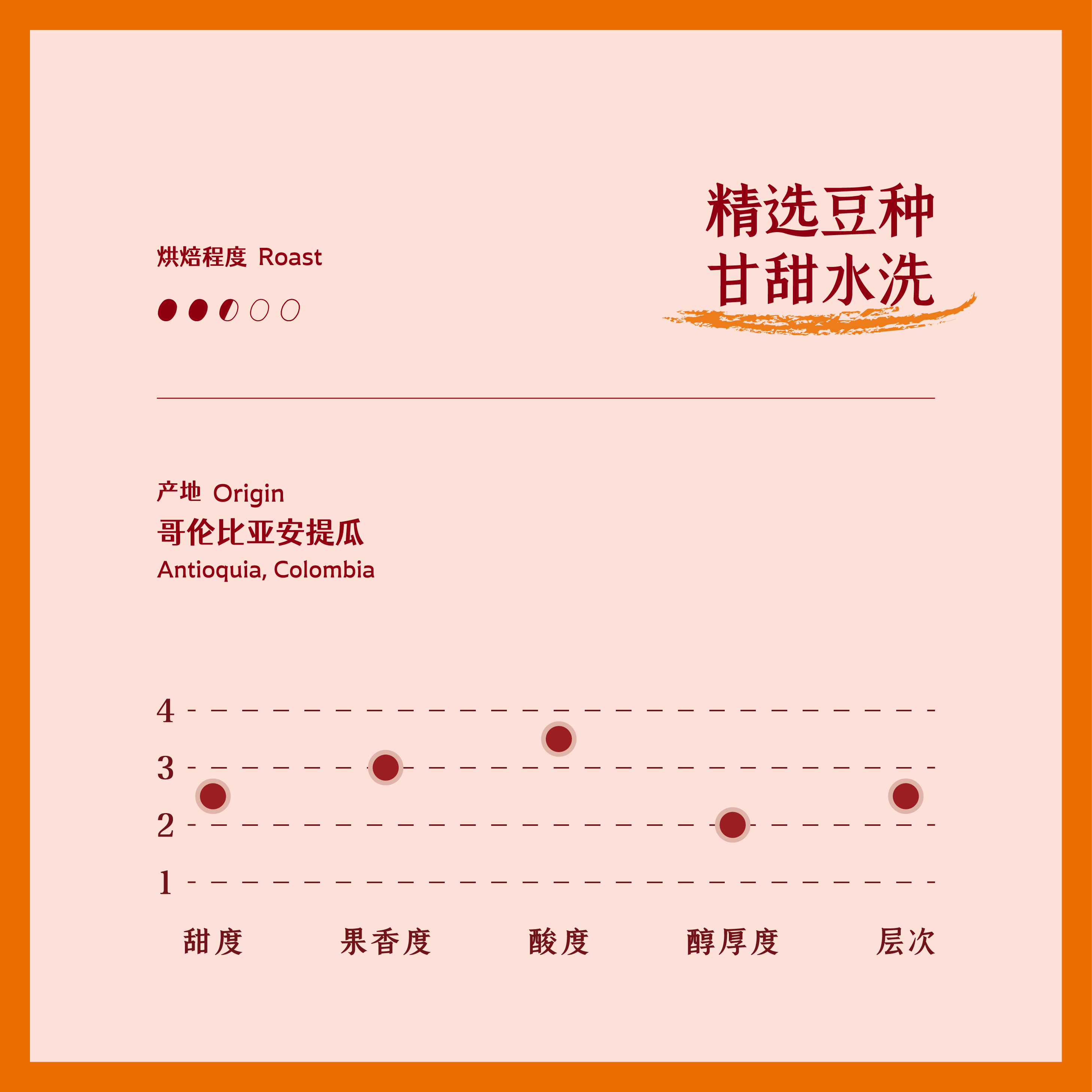 咖啡公社04洗闻乐坚 哥伦比亚咖啡豆250g 精品手冲咖啡豆 arabica