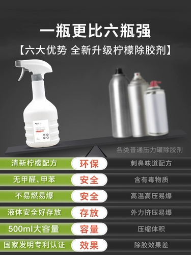 Семейный универсальный не -удливающий клей для удаления чистки, растворяющихся и растворения и удаления двойного мощного артефакта