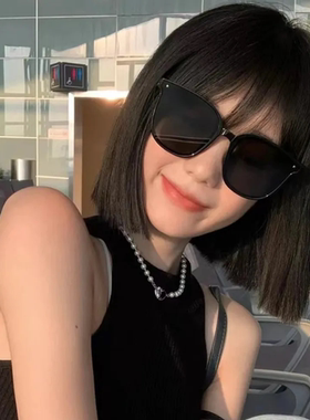 折叠墨镜女2024新款高级感开车男潮防紫外线显瘦防晒太阳眼镜