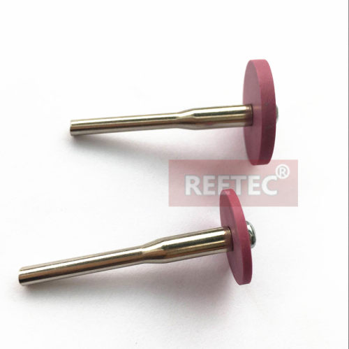 REETEC 【小尺寸】磨头抛光轮小砂轮抛光轮镜面磨刀石 3杆 2.35杆 - 图0