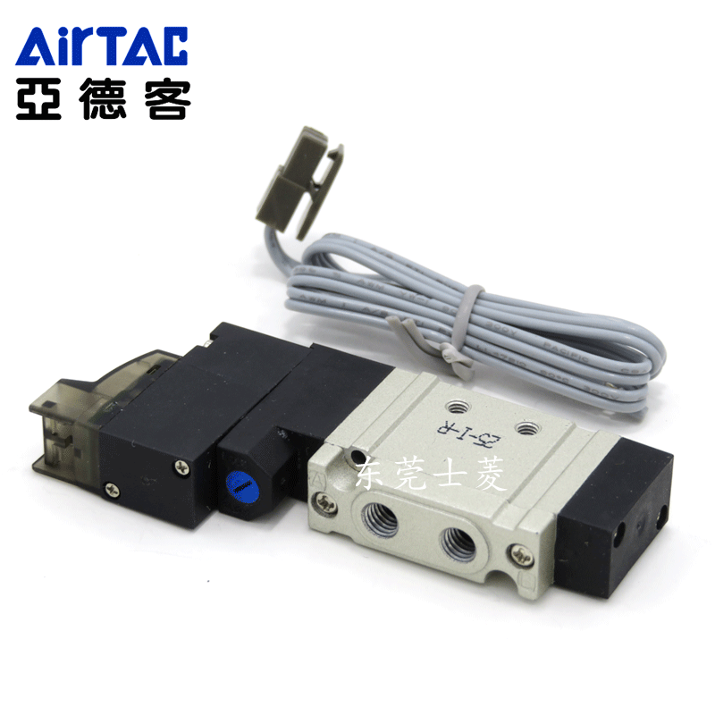 AirTac亚德客 原装正品7V0510-M5 7V110-06电磁阀 A/B050/200气阀 - 图0