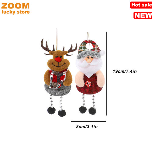 Christmas tree decorations,Santa Claus Ornaments,Hanging - 图3