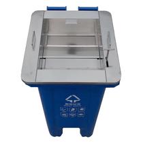 Stainless steel garbage sub-pick up 120 liters 240 liters for sanitation community kitchen waste sorting machine