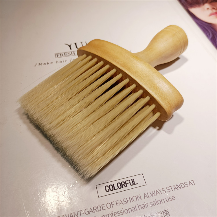 美发碎发扫毛扫发廊专业清洁工具全实木理发店专用头发剪发刷子,淘宝优惠券,粉丝福利购,淘宝优惠卷