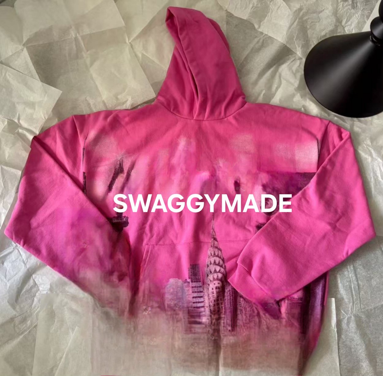 Balenciaga New York City Airbrush Hoodie