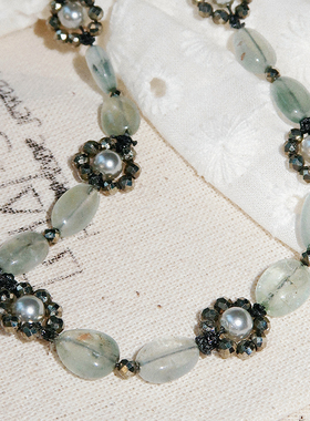 BohemianRhapsodie海蓝宝项链