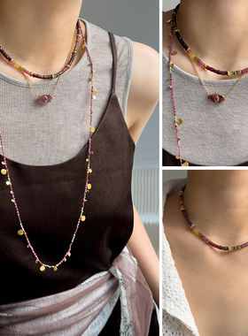 BohemianRhapsodie石榴石项链