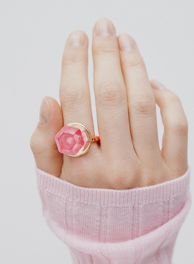 N2 by Les Nereides糖果铺系列 钻石糖 可调节戒指