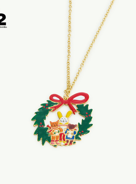 N2 by Les Nereides圣诞物语系列 圣诞花环 项链