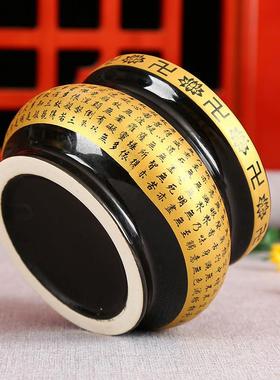 香炉 家用室内供佛陶瓷插香炉供奉 熏香炉居室小号寺庙供佛烧香炉