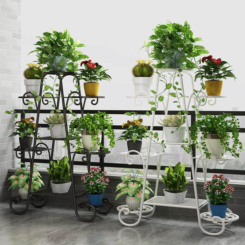 花架子室内家用装饰客厅落地式阳台置物花盆架多层铁艺简约新款,淘宝优惠券,粉丝福利购,淘宝优惠卷