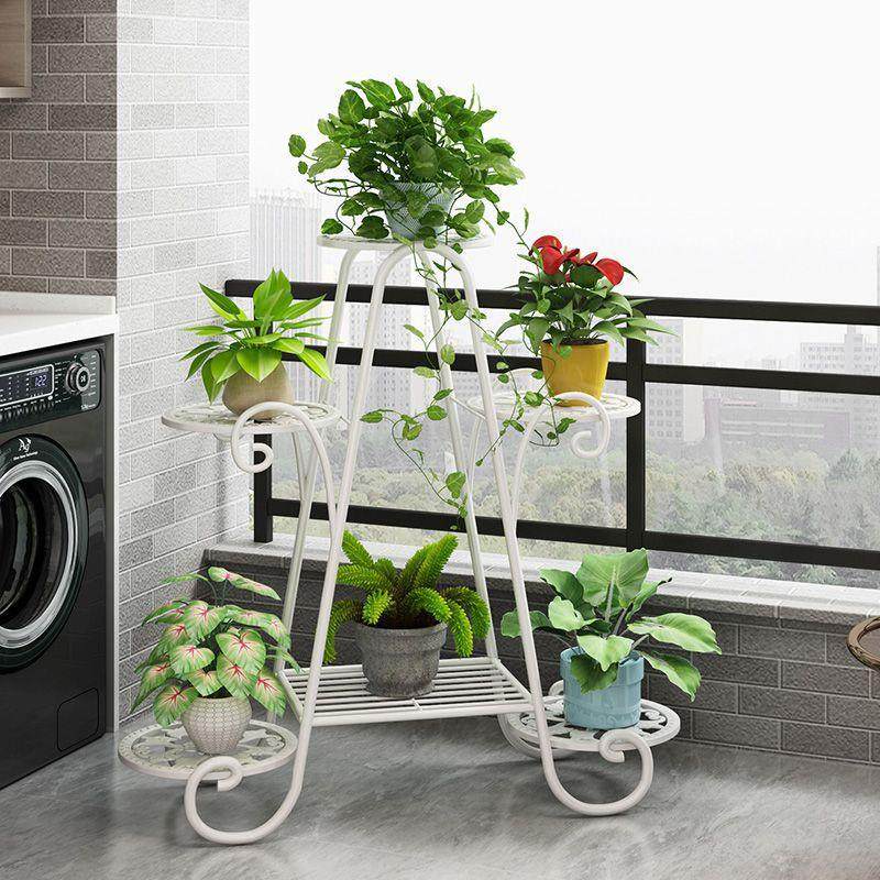 花架子室内家用装饰客厅落地式阳台置物花盆架多层铁艺简约新款,淘宝优惠券,粉丝福利购,淘宝优惠卷