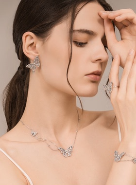 BABYBEI初贝花蝴蝶项链