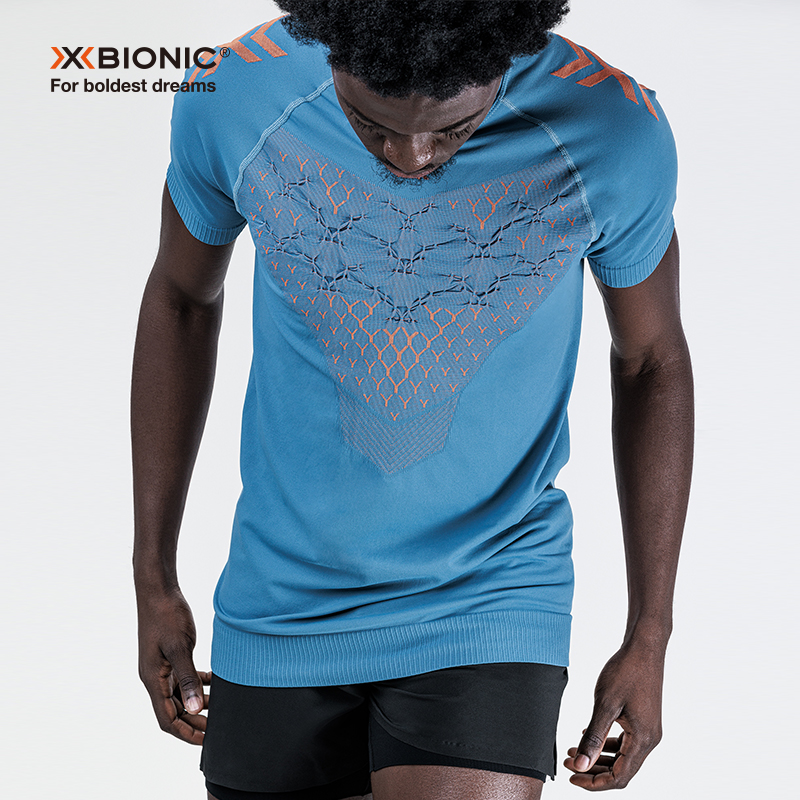 【24新品】xbionic 倍能舒跑男士短袖 日常路跑舒适控温排汗t恤 - 图3