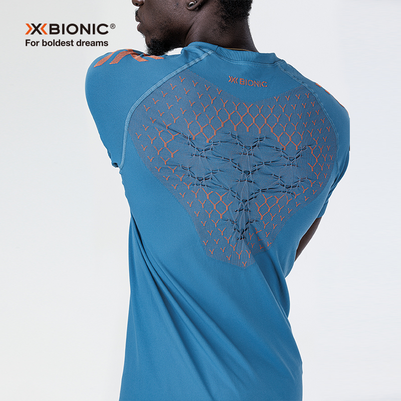 【24新品】xbionic 倍能舒跑男士短袖 日常路跑舒适控温排汗t恤 - 图1