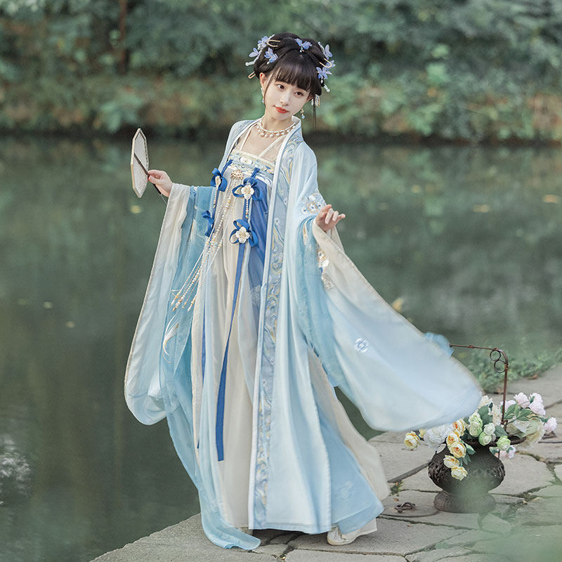 十三余儿[长生乐]织金刺绣衫小豆蔻 十三余汉服