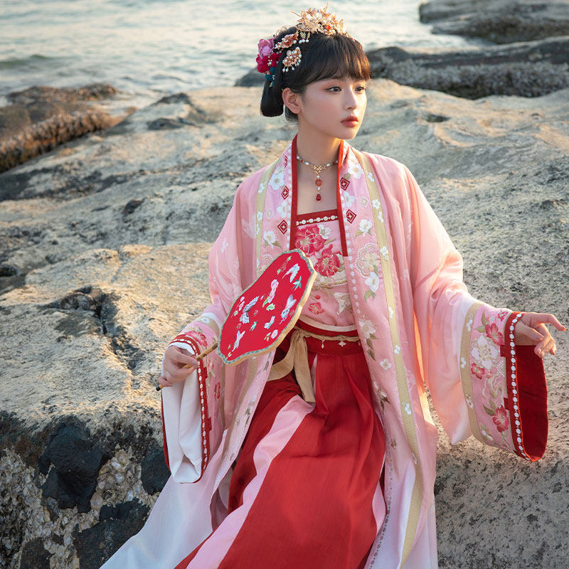 十三余小豆蔻儿[和合花开]大袖婚服 十三余汉服