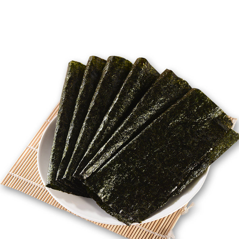 波力27g*2包批发紫菜包饭烧海苔 韦杰食品海苔系列