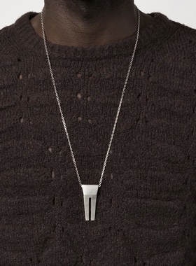 简约合金RO未来感情侣项链