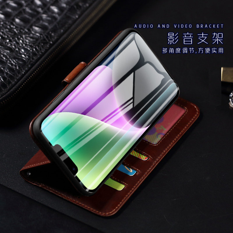 适用于苹果17真皮手机壳iPhone15pro翻盖钱包插卡16e皮套14ProMax防摔保护套14plus支架商务16Plus外壳17Air