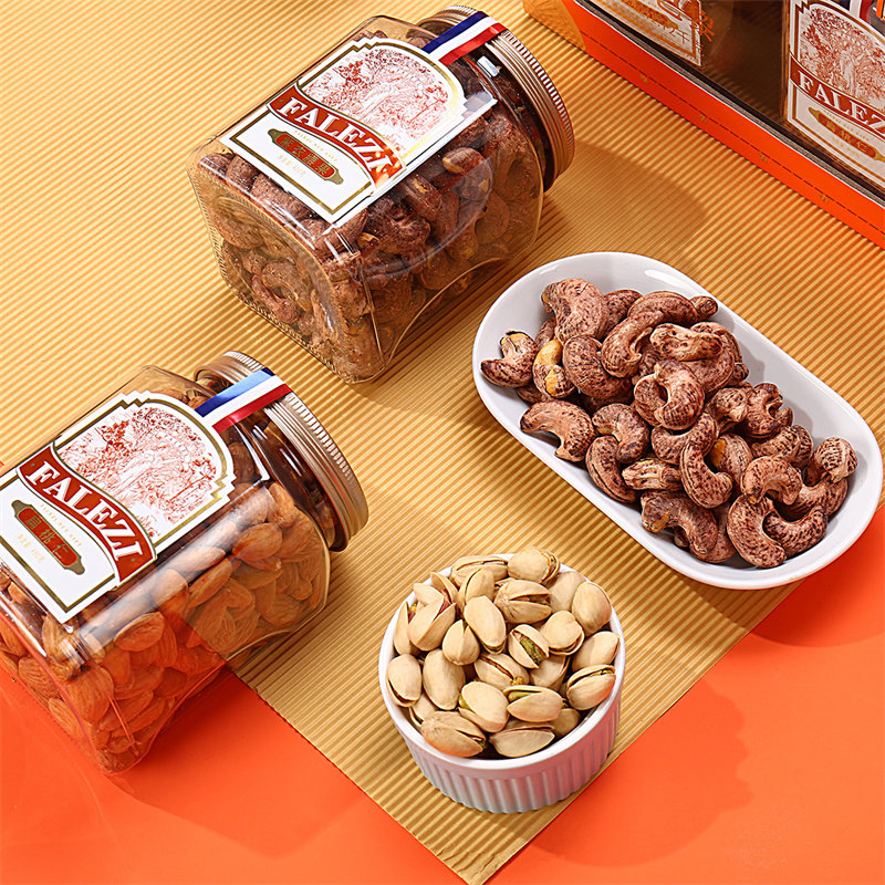 法乐兹坚果礼盒时尚巴黎罐装开心果夏威夷果高档节日送礼礼品团购,淘宝优惠券,粉丝福利购,淘宝优惠卷