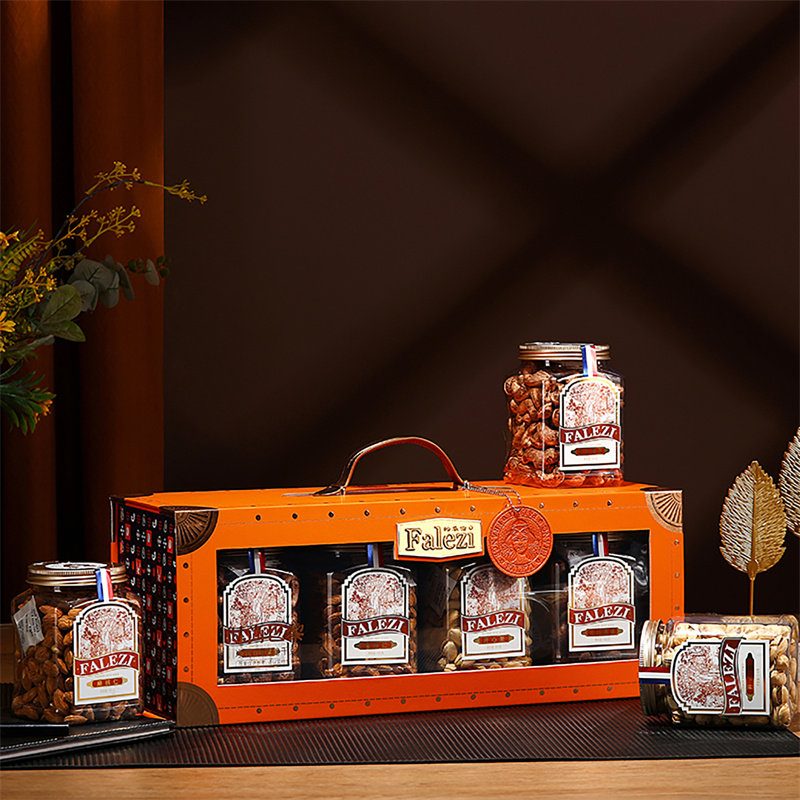 法乐兹坚果礼盒时尚巴黎罐装开心果夏威夷果高档节日送礼礼品团购,淘宝优惠券,粉丝福利购,淘宝优惠卷