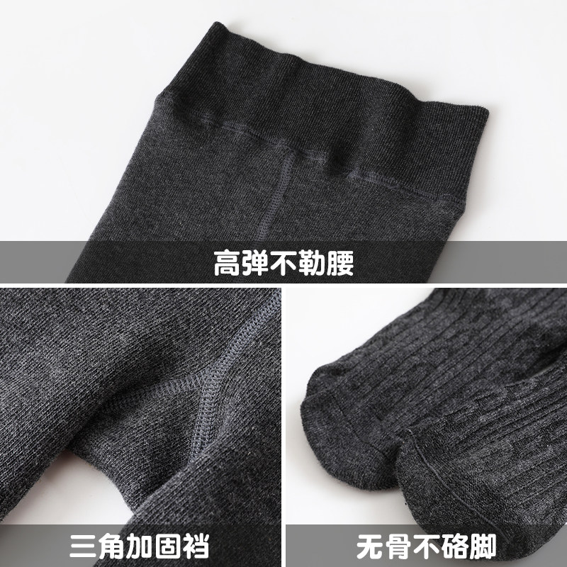 婴儿秋冬款纯棉大pp女宝宝连裤袜 欧萌象儿童袜子(0-16岁)