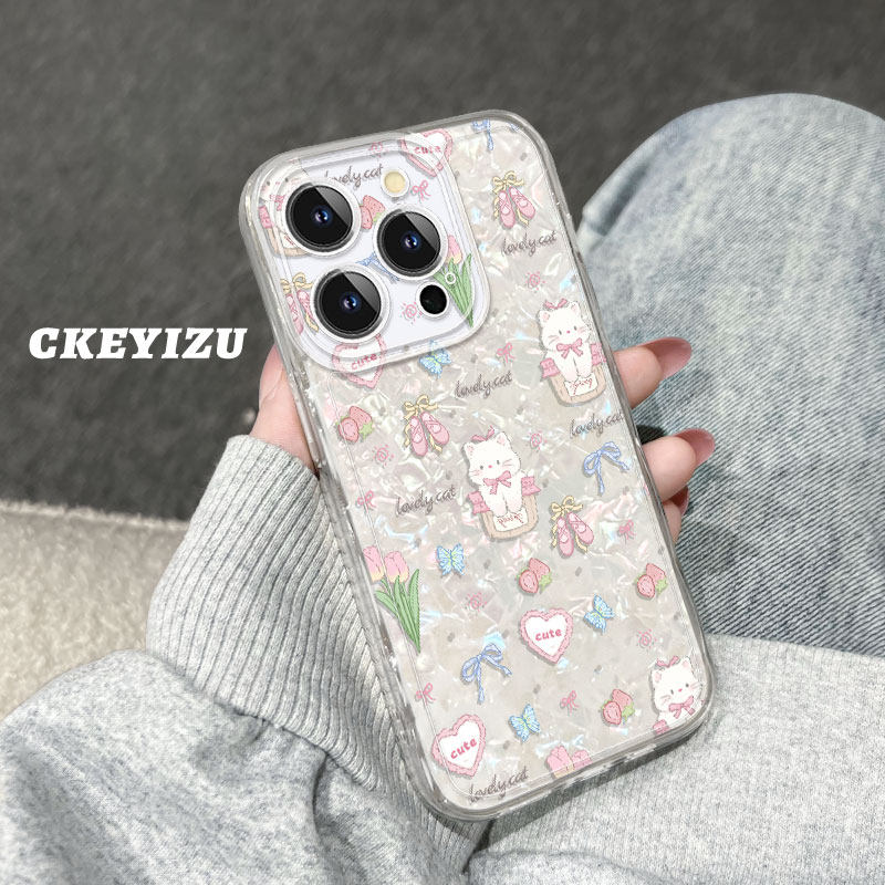 春日萌宠贝壳纹适用红米note14手机壳新款note14pro防摔note13/12硅胶notee11/10透明pro高级note9/8/7女pro+ - 图2