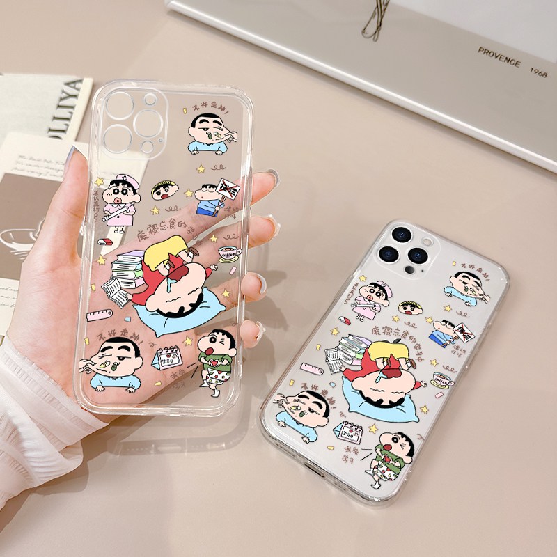 睡觉小新适用华为pura70pro新款手机壳P70高级p60art夏季透明P40硅胶防摔p30por散热软P20PRO女p1oplus保护套 - 图3