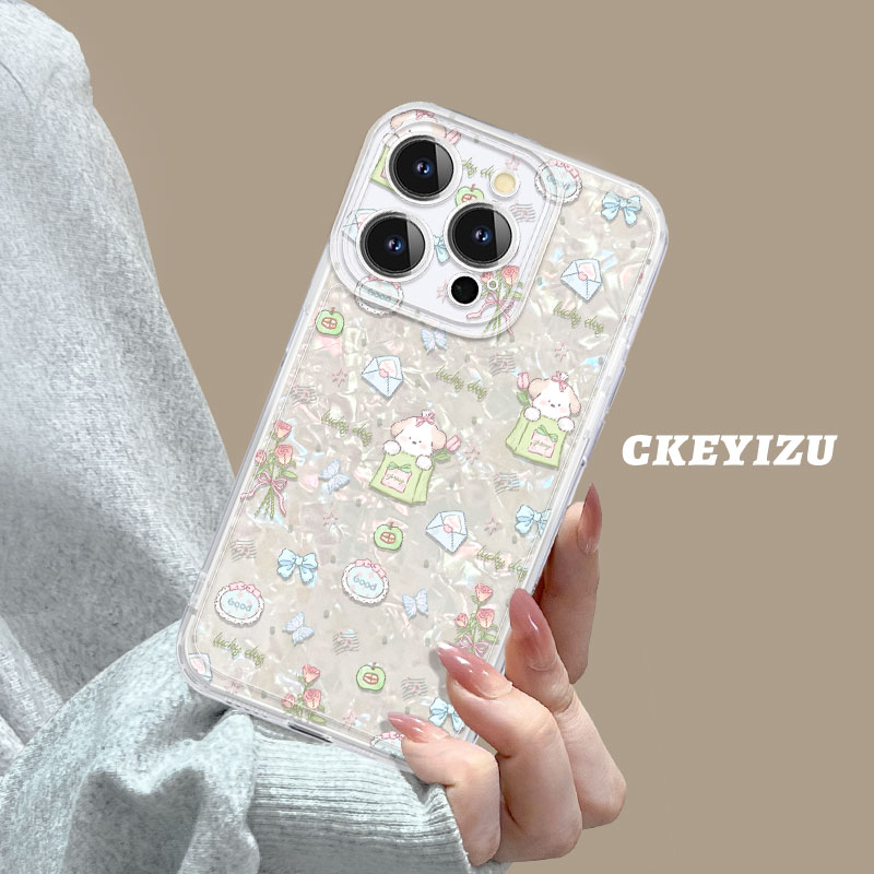 春日萌宠贝壳纹适用红米note14手机壳新款note14pro防摔note13/12硅胶notee11/10透明pro高级note9/8/7女pro+ - 图1