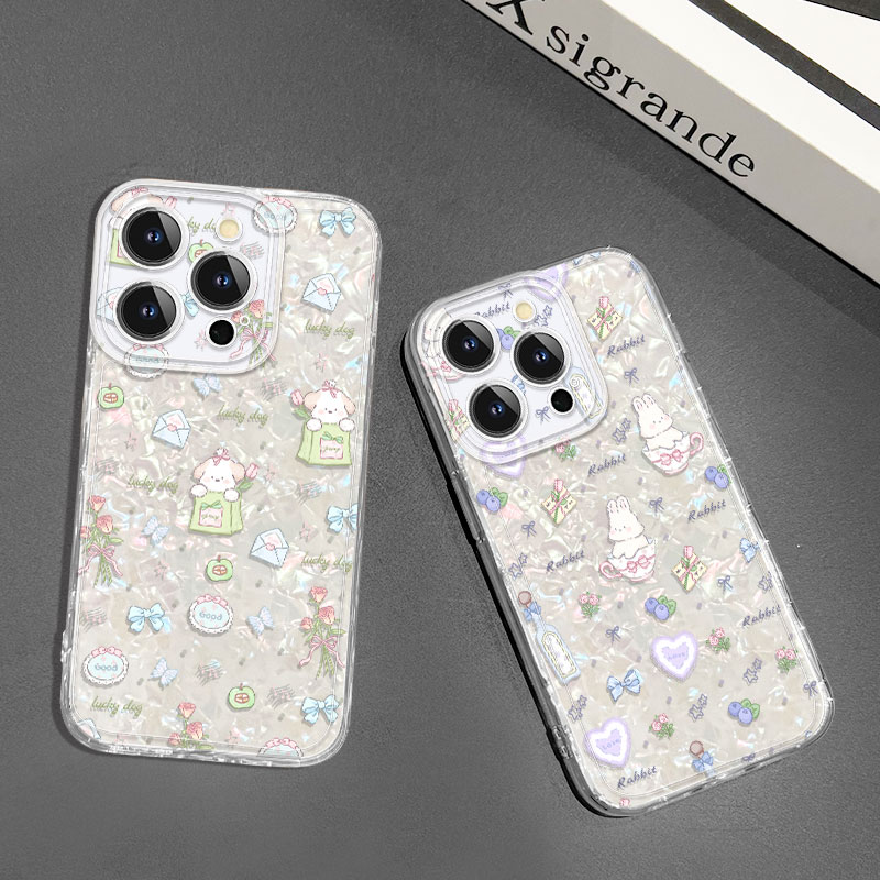 春日萌宠贝壳纹适用红米note14手机壳新款note14pro防摔note13/12硅胶notee11/10透明pro高级note9/8/7女pro+ - 图3