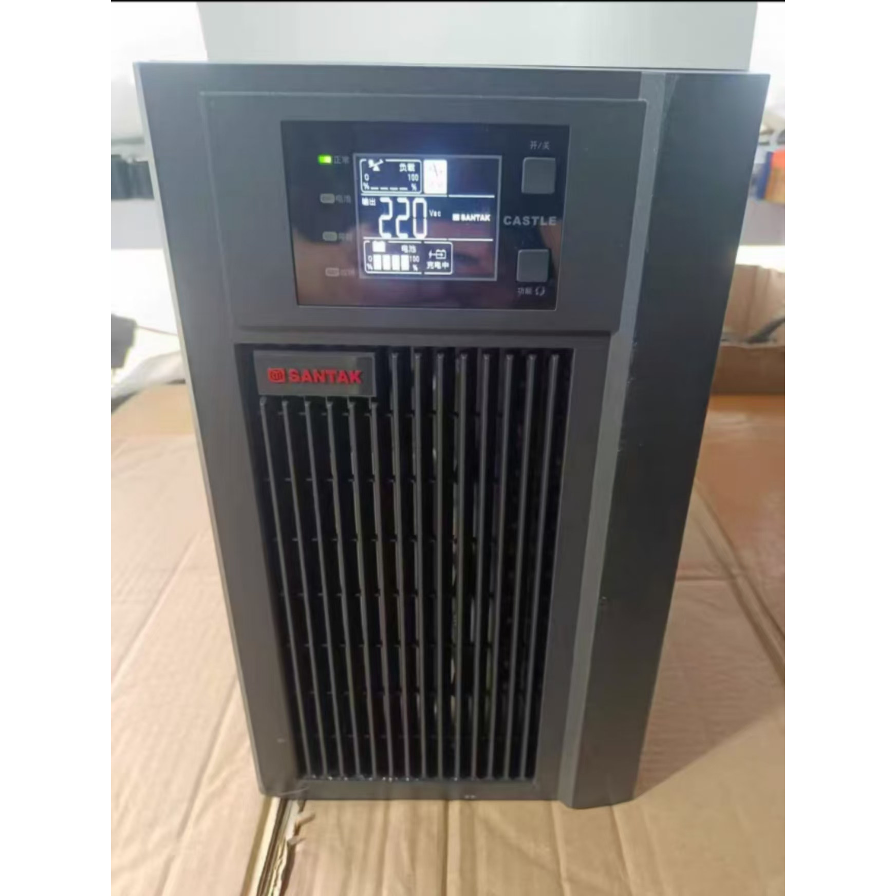 Santak C3K UPS power supply CASTLE3K online uninterrupted 3KVA/2400W built-in battery voltage stabilization