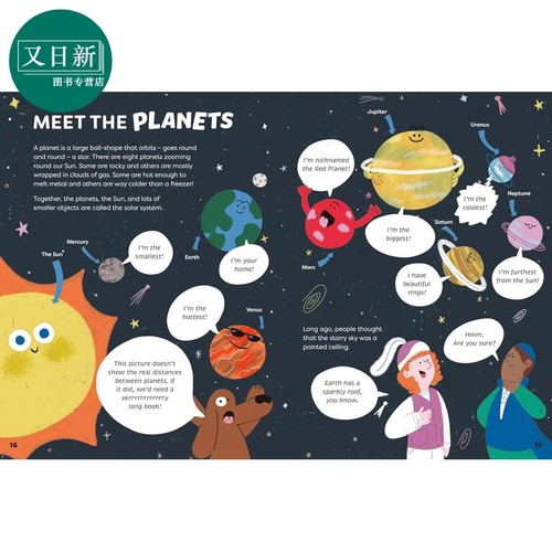 星月变焦 STAR MOON ZOOM 英文原版 儿童科普绘本 少儿百科知识图画书 趣味盎然 自然科学 进口童书 精装  又日新 - 图2