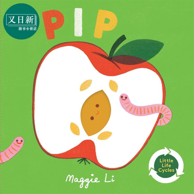 生命循环主题 儿童绘本2册套装 Little Life Cycles Pip Drip 纸板书 Maggie Li 大自然生态知识科普 英文原版 又日新 - 图0