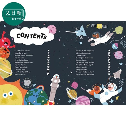 星月变焦 STAR MOON ZOOM 英文原版 儿童科普绘本 少儿百科知识图画书 趣味盎然 自然科学 进口童书 精装  又日新 - 图0