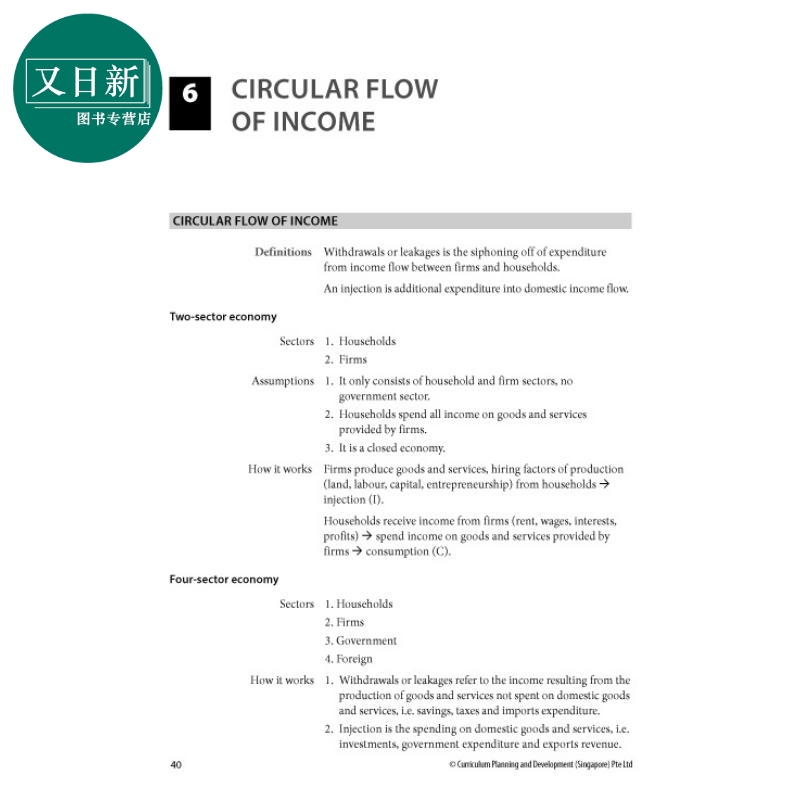新加坡教辅A-Level Economics:Examination Summaries 高中经济学 - 图1