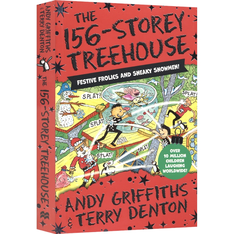 The Storey Treehouse 系列小屁孩树屋疯狂历险记 第13 26 39 52 65 78 91 104 117 130 143 156层 英文原版 章节故事书 6-12岁 - 图1