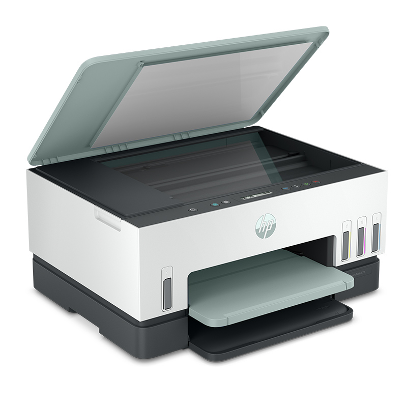 惠普tank672彩色手机无线wifi连供 惠普打印喷墨多功能一体机