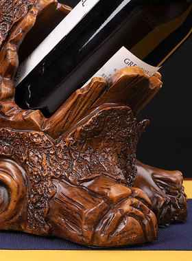 孔雀红酒架客厅摆件创意瓶托架收纳餐厅酒柜装饰品云南旅游纪念品