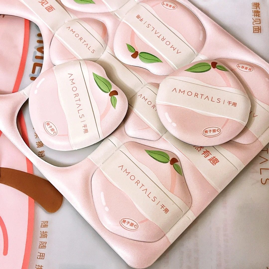 尔木萄采摘粉扑不吃粉干用款8枚遮瑕补妆粉底液超软便携上妆服帖,淘宝优惠券,粉丝福利购,淘宝优惠卷