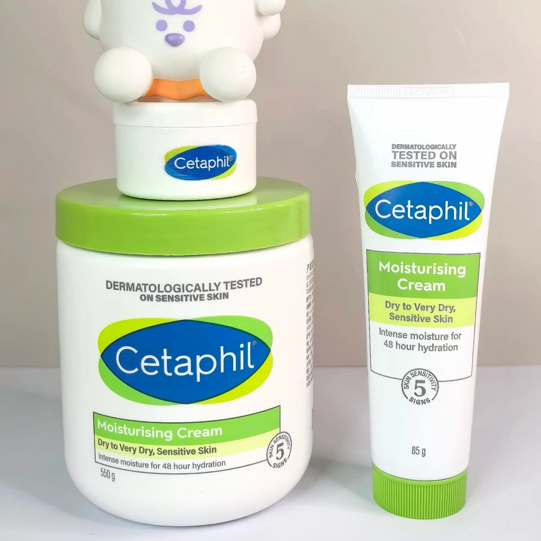 Cetaphil丝塔芙大白罐保湿霜85g面霜身体乳滋润修护舒缓泛红敏感 - 图1