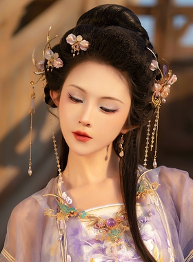 清月鹿鸣【紫鸾仙】璎珞项圈