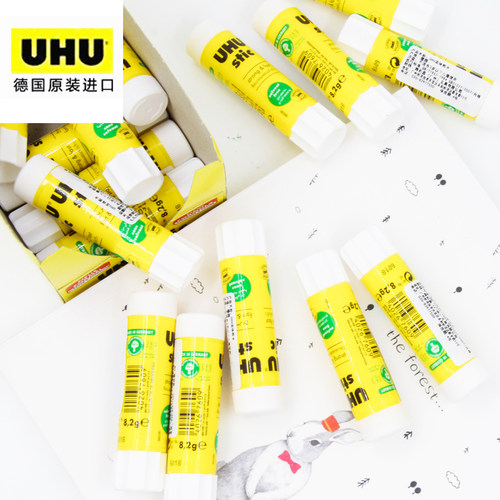 德国UHU固体胶棒21克高粘度学生用便携儿童DIY手工财务办公满包邮 - 图1