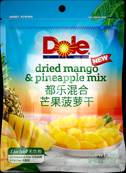 都乐60g袋菲律宾进口水果yr芒果干 瑞之阳食品芒果干