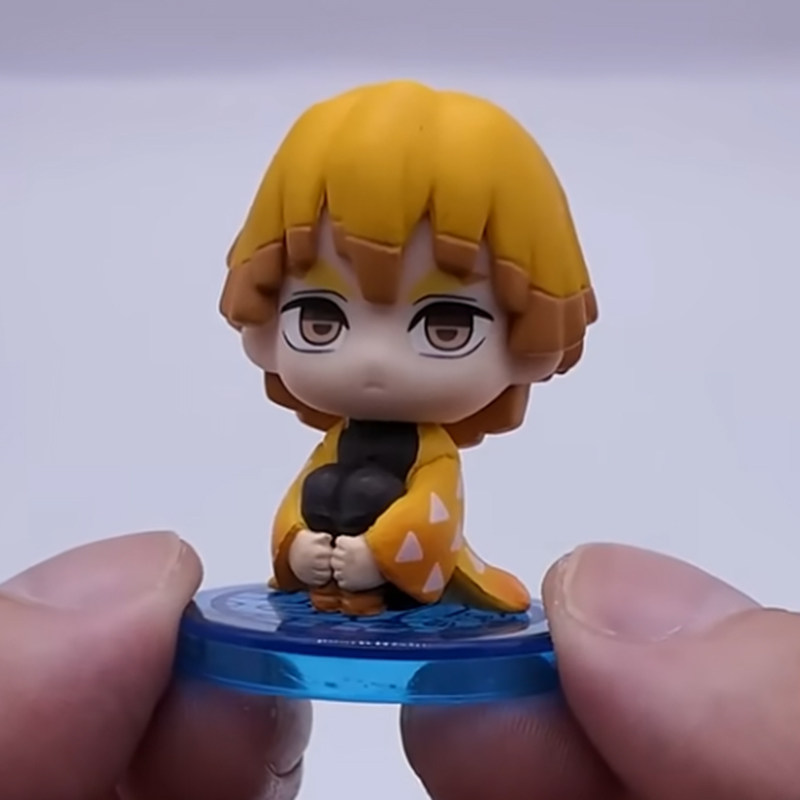 日本正版万代 第1弹 鬼灭之刃坐姿造型无限城篇扭蛋 我妻善逸摆件,淘宝优惠券,粉丝福利购,淘宝优惠卷