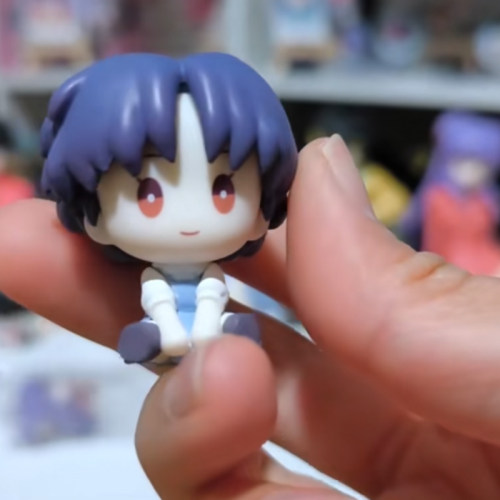 日本正版BUSHIROAD 乱马1/2发条坐姿造型扭蛋 早乙女天道茜珊璞 - 图2