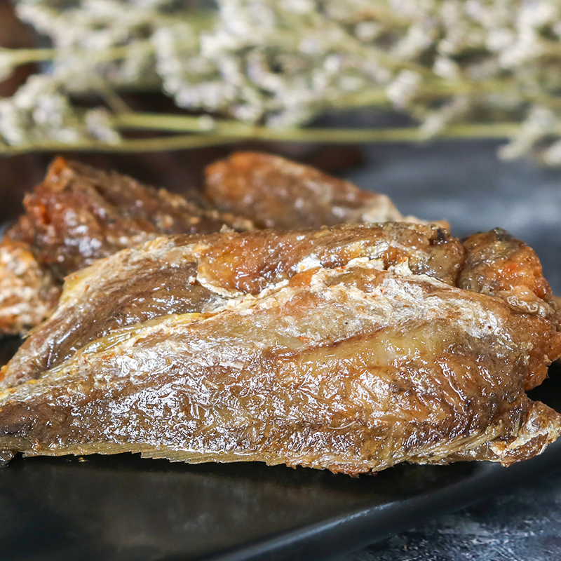 舟山特产香酥干黄花鱼500克小黄鱼 景萱即食鱼零食